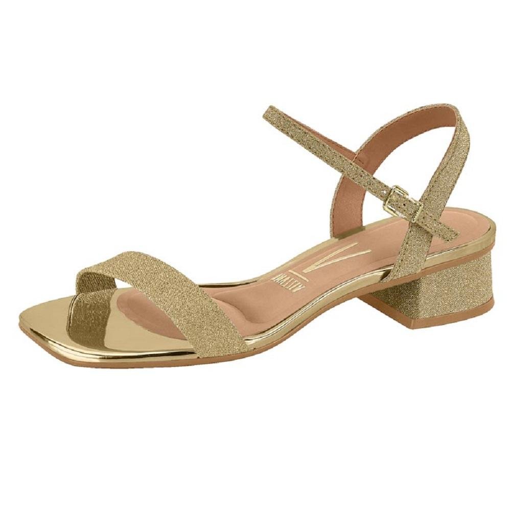 SANDALIA VIZZANO CASUAL REF 6454.111.26565 FEMININO Dourado 2
