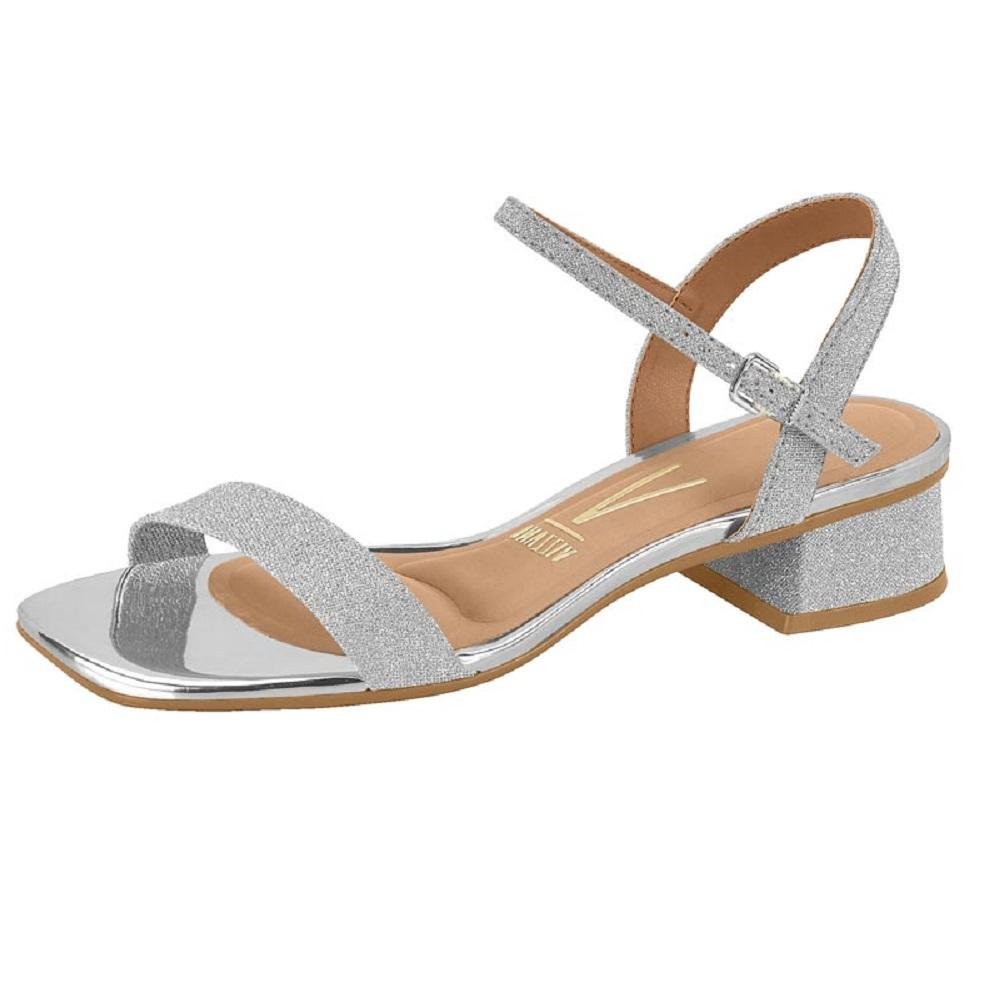 SANDALIA VIZZANO CASUAL REF 6454.111.26565 FEMININO Prata 2