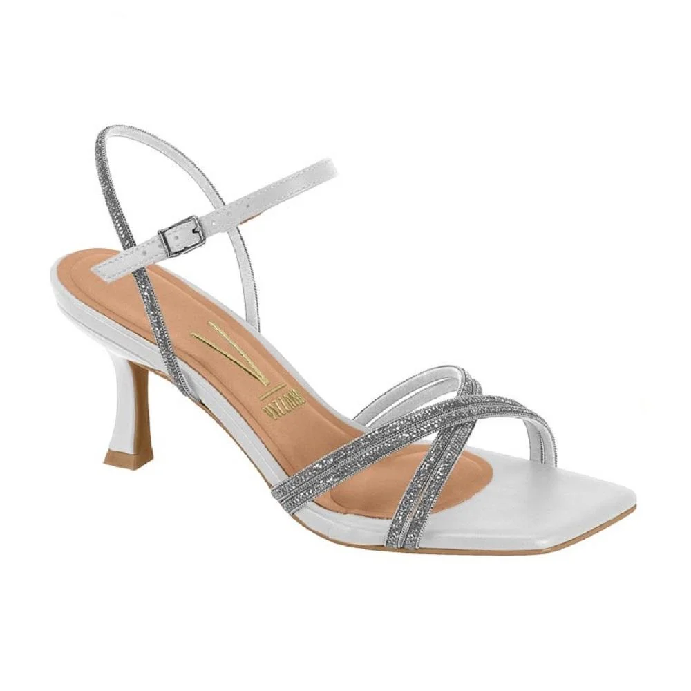 SANDALIA VIZZANO SALTO FINO REF 6536.105.27907 FEMININO Branco/Prata 4