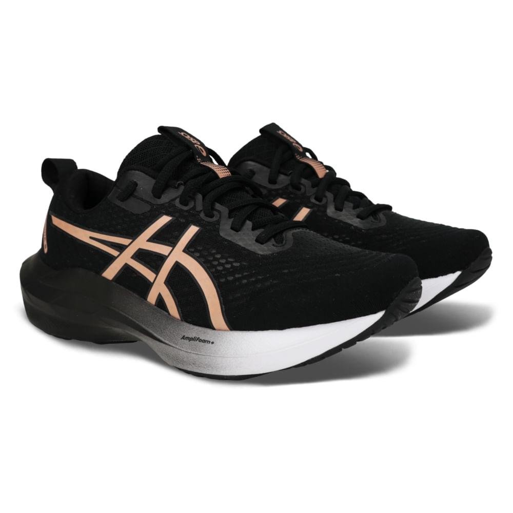 TENIS ASICS GEL-NAGOYA 8 FEMININO Preto/Rosa 3