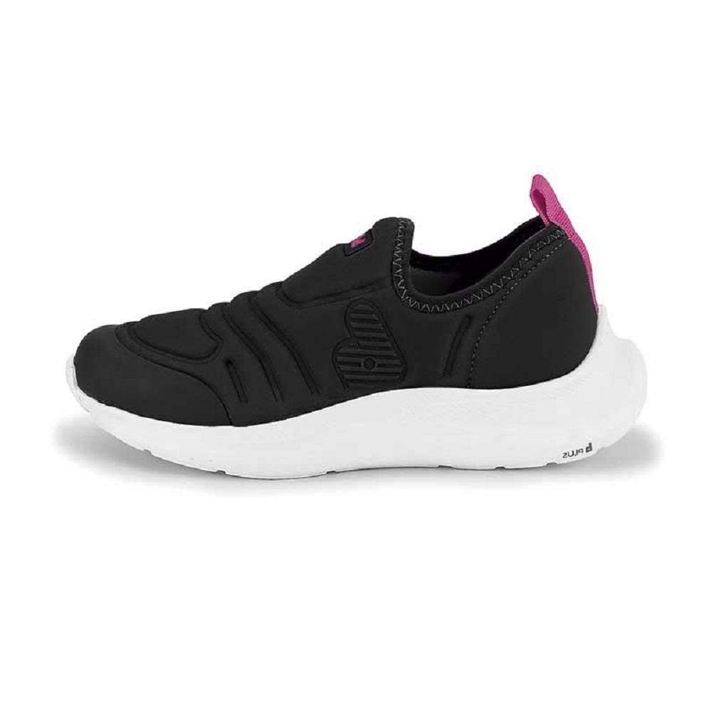 TENIS BIBI ACTION LYCRA REF 1167425 MENINA Preto/Branco 2