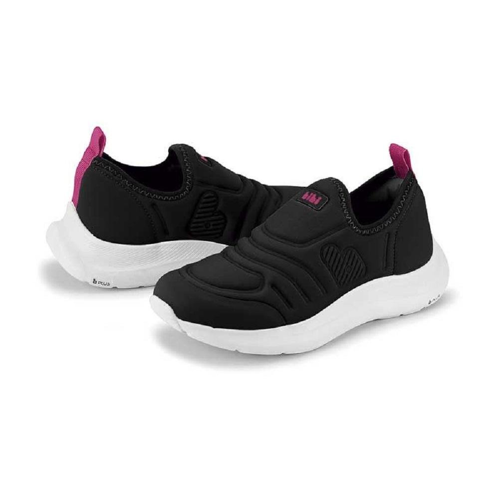 TENIS BIBI ACTION LYCRA REF 1167425 MENINA Preto/Branco 4