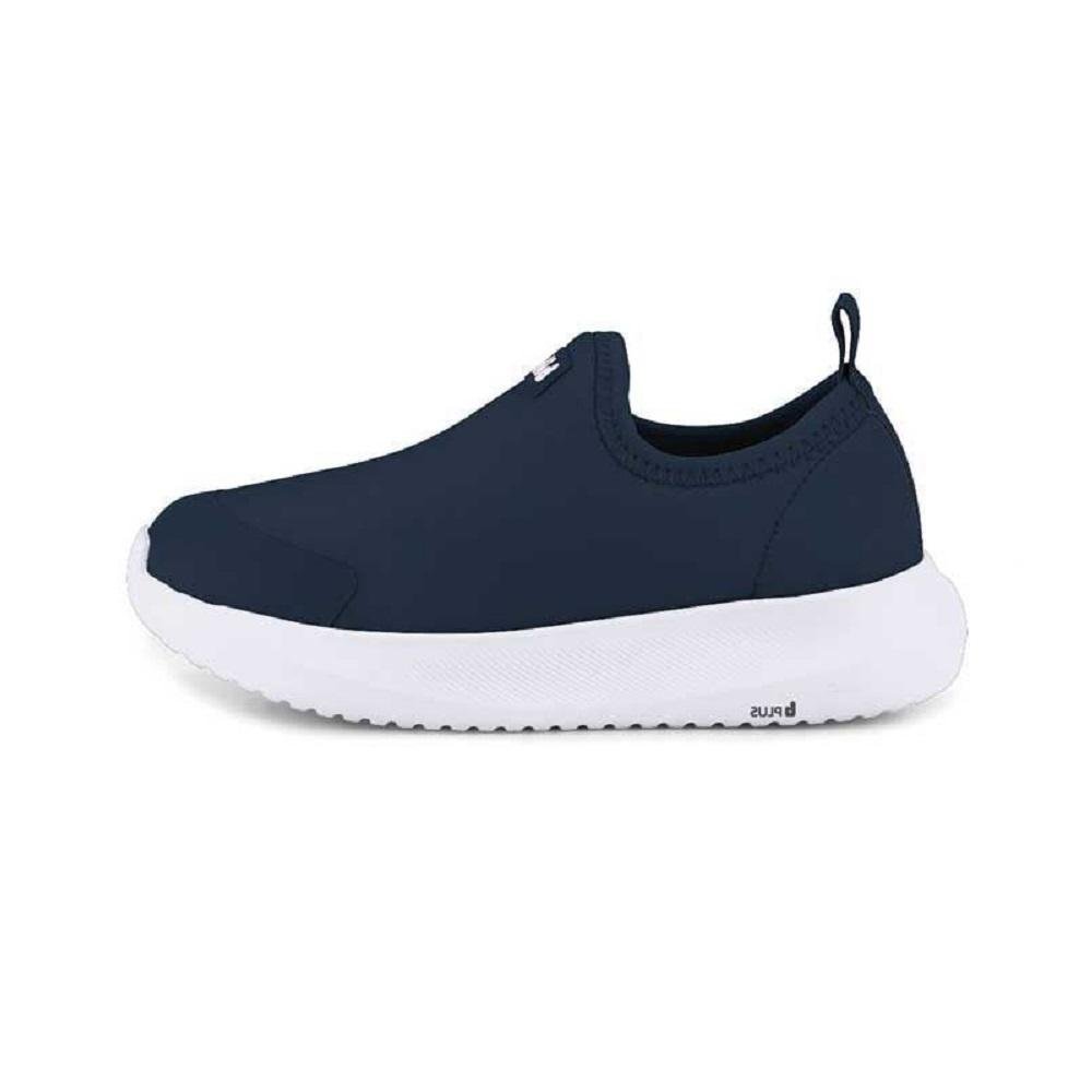 TENIS BIBI FLASH LYCRA REF 1232021 MENINO Azul Marinho/Branco 2