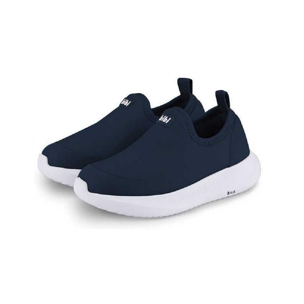 TENIS BIBI FLASH LYCRA REF 1232021 MENINO Azul Marinho/Branco 3