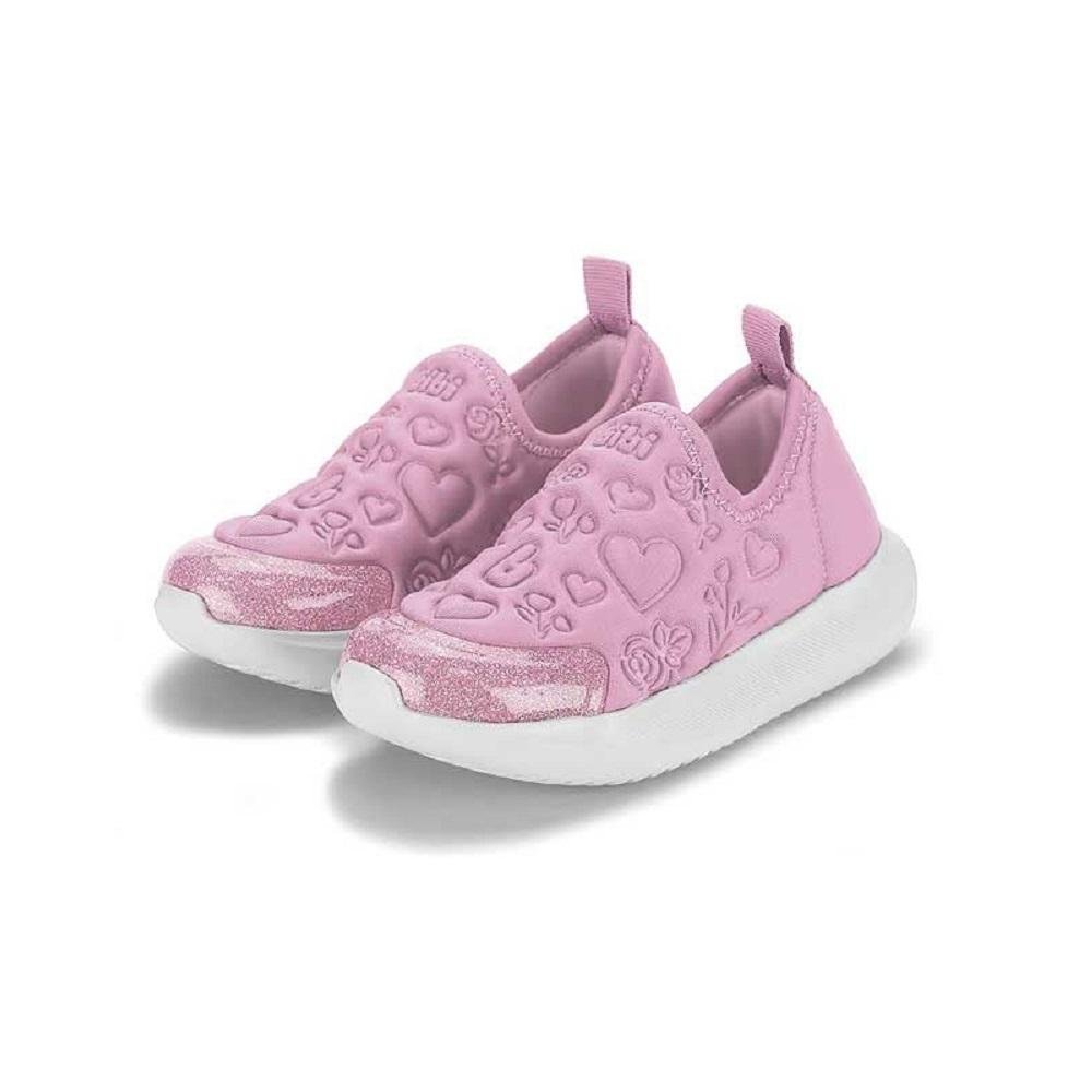 TENIS BIBI FLASH LYCRA REF 1232157 MENINA Rosa 4
