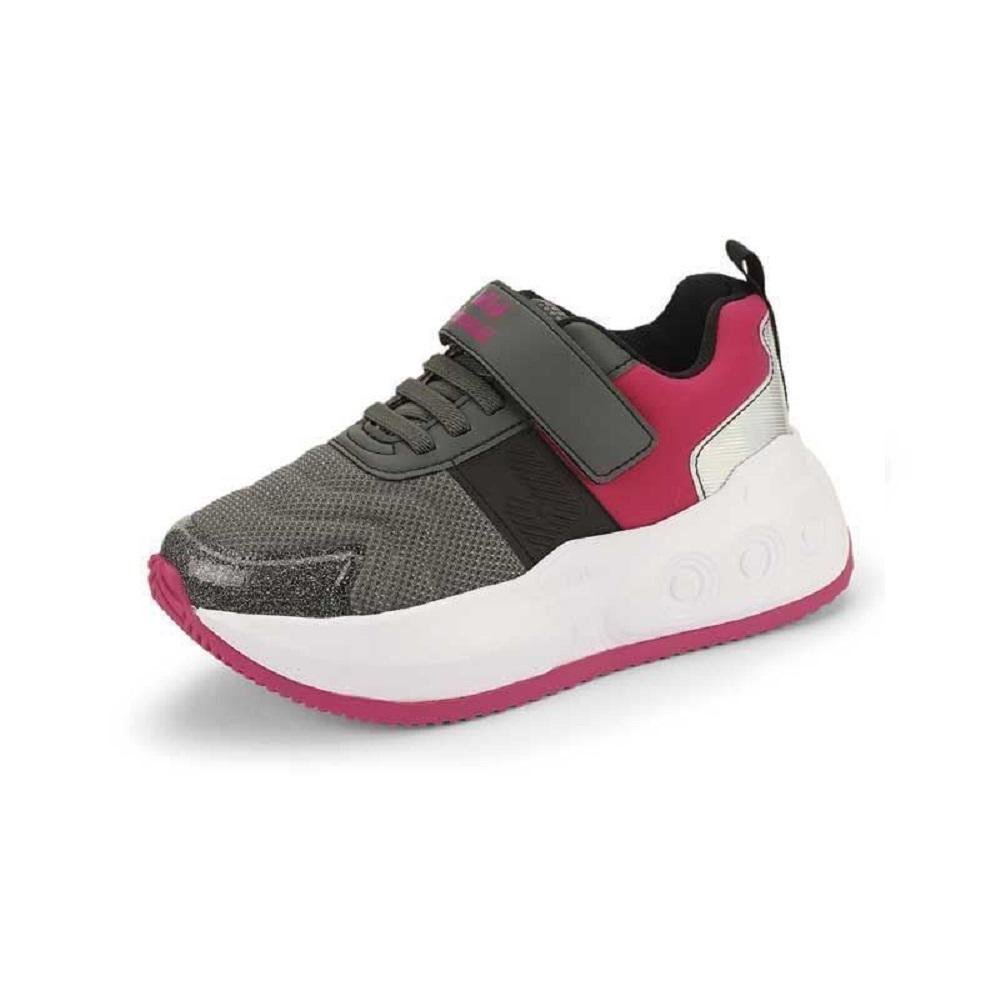 TENIS BIBI RODINHA REF 1243016 MENINA Cinza 2