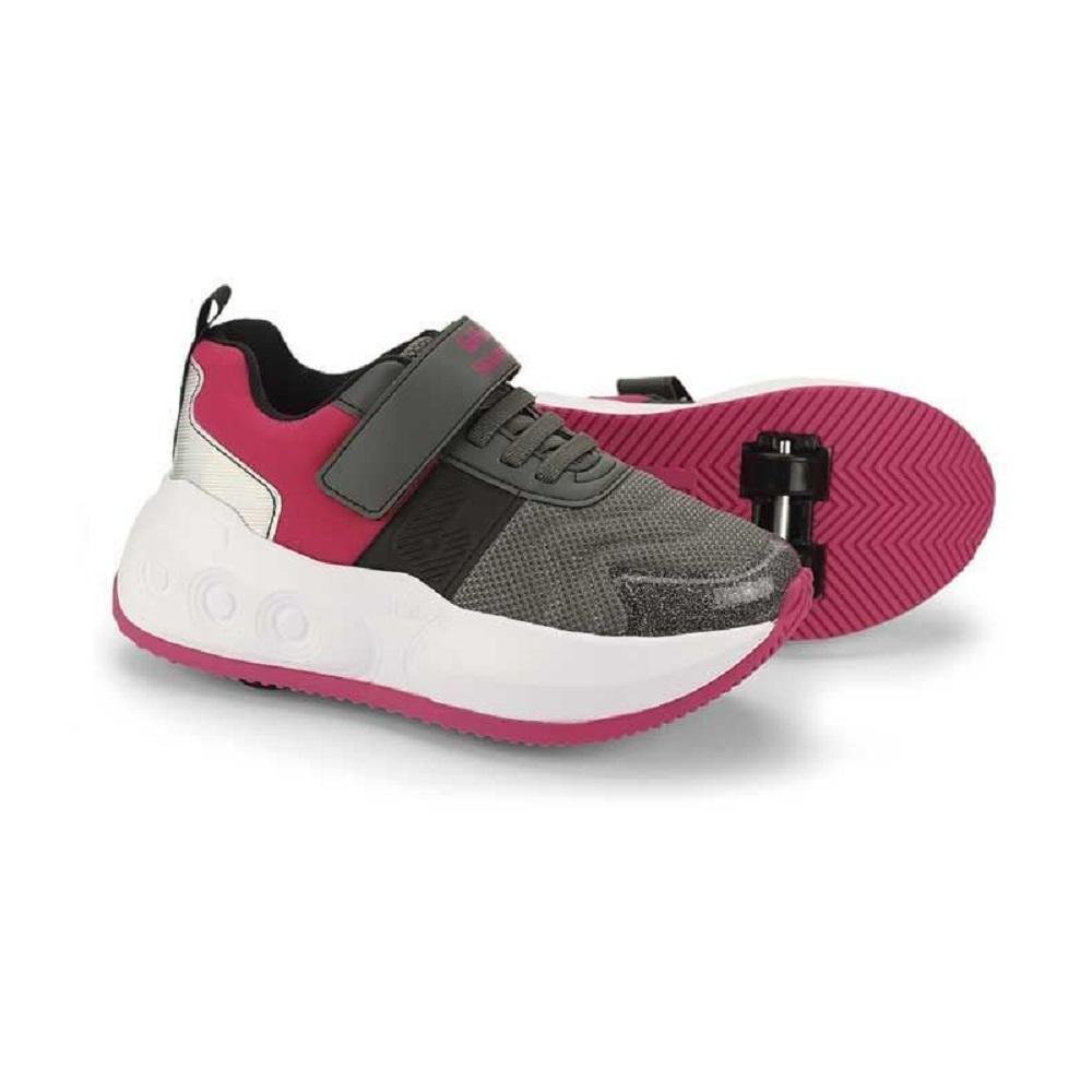 TENIS BIBI RODINHA REF 1243016 MENINA Cinza 3