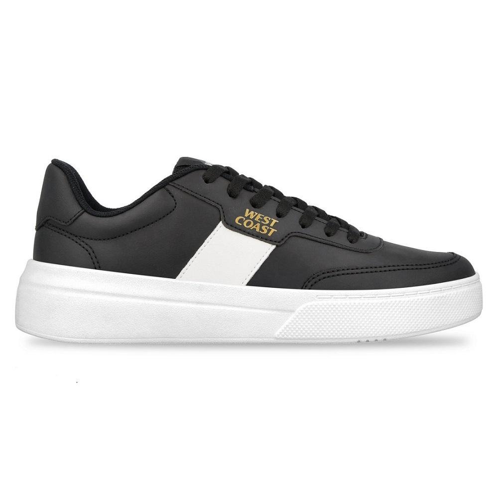 TENIS WEST COAST CASUAL REF 313074 MASCULINO Preto/Branco 3