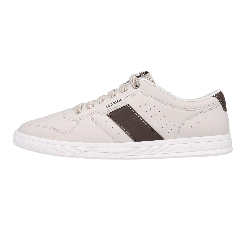 TENIS WEST COAST TORRANCE REF 313049 MASCULINO Branco/Marrom 2