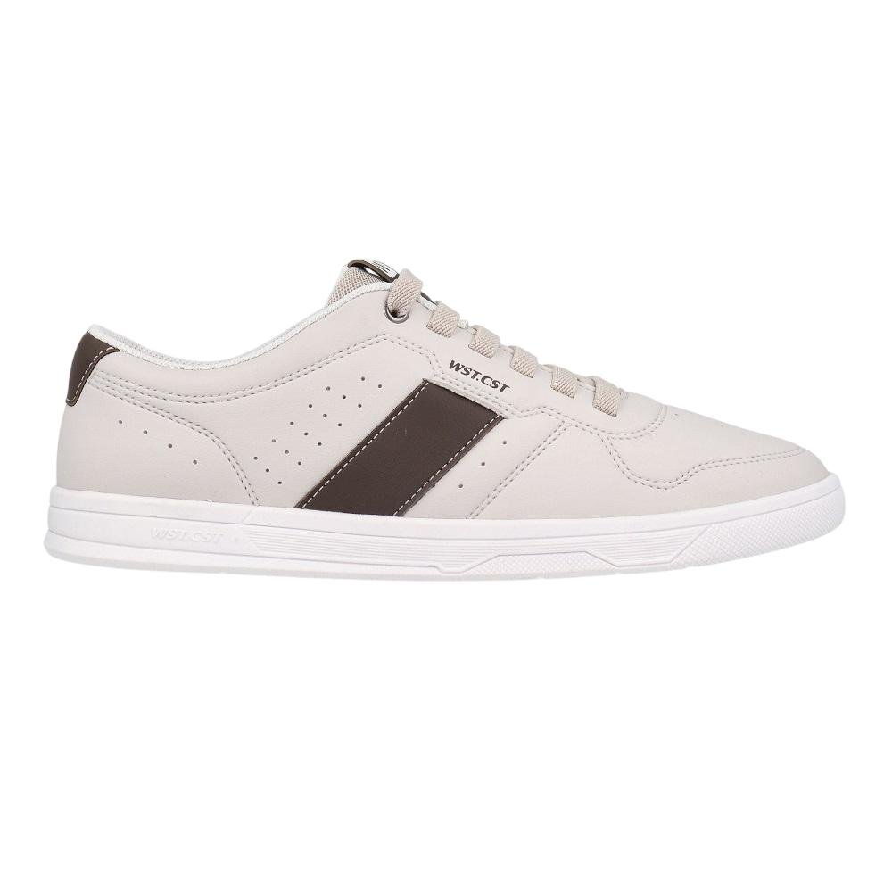 TENIS WEST COAST TORRANCE REF 313049 MASCULINO Branco/Marrom 3