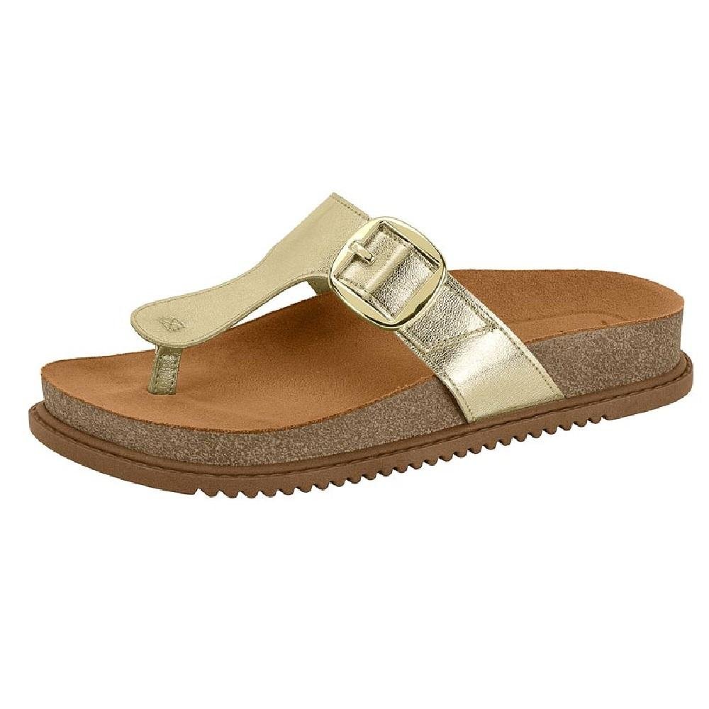 SANDALIA BEIRA RIO PAPETE REF 8524.101.14710 FEMININO Dourado 2