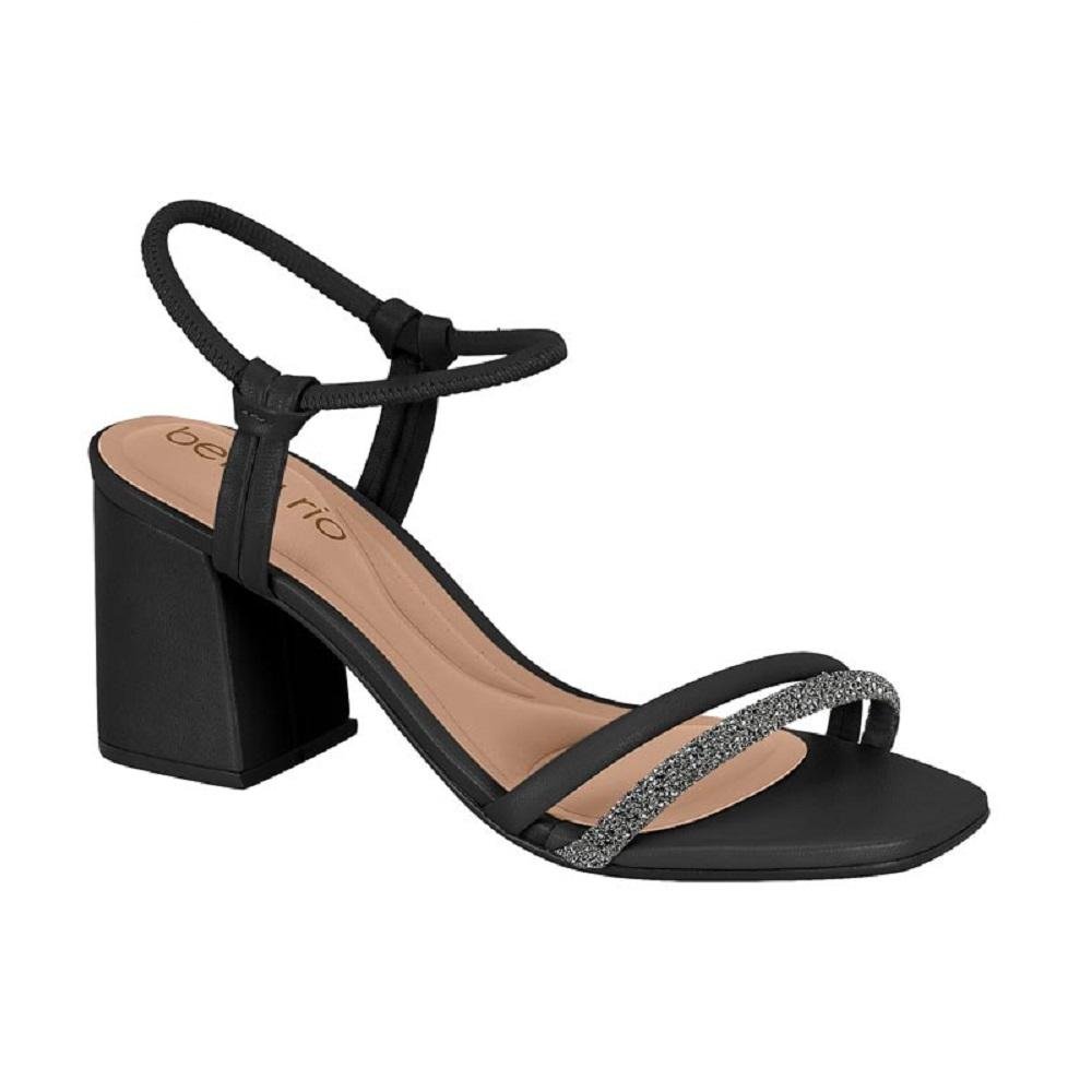 SANDALIA BEIRA RIO SALTO MEDIO REF 8436.213.25887 FEMININO Preto 3