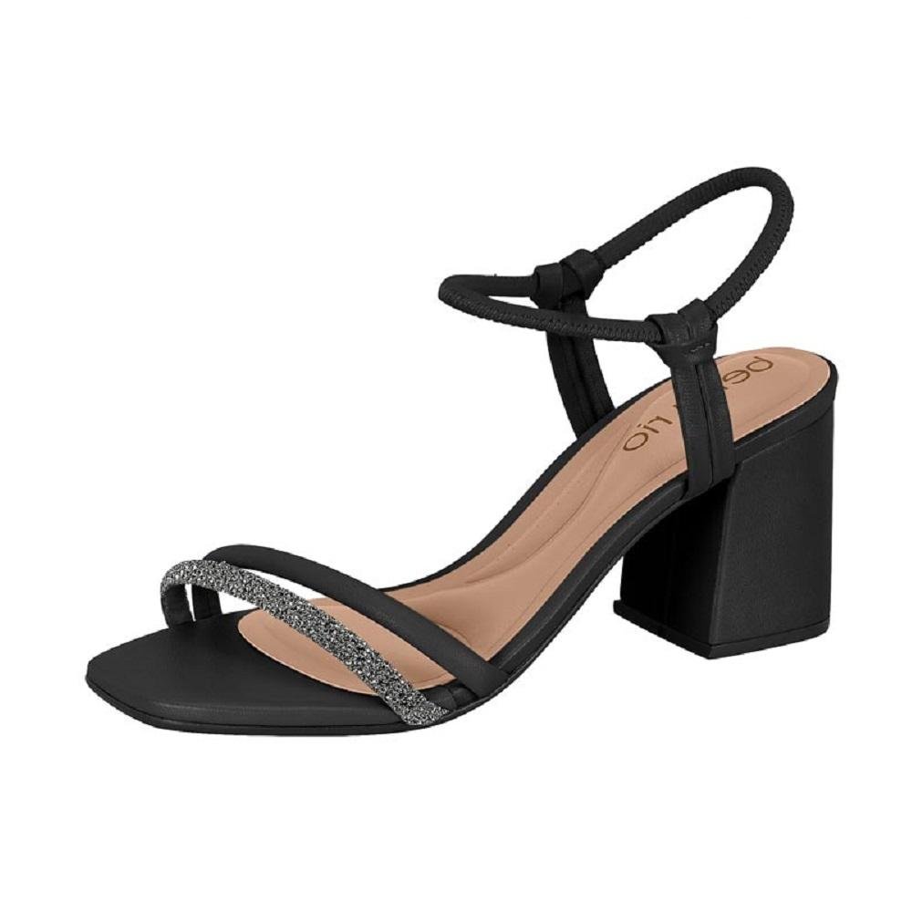 SANDALIA BEIRA RIO SALTO MEDIO REF 8436.213.25887 FEMININO Preto 4