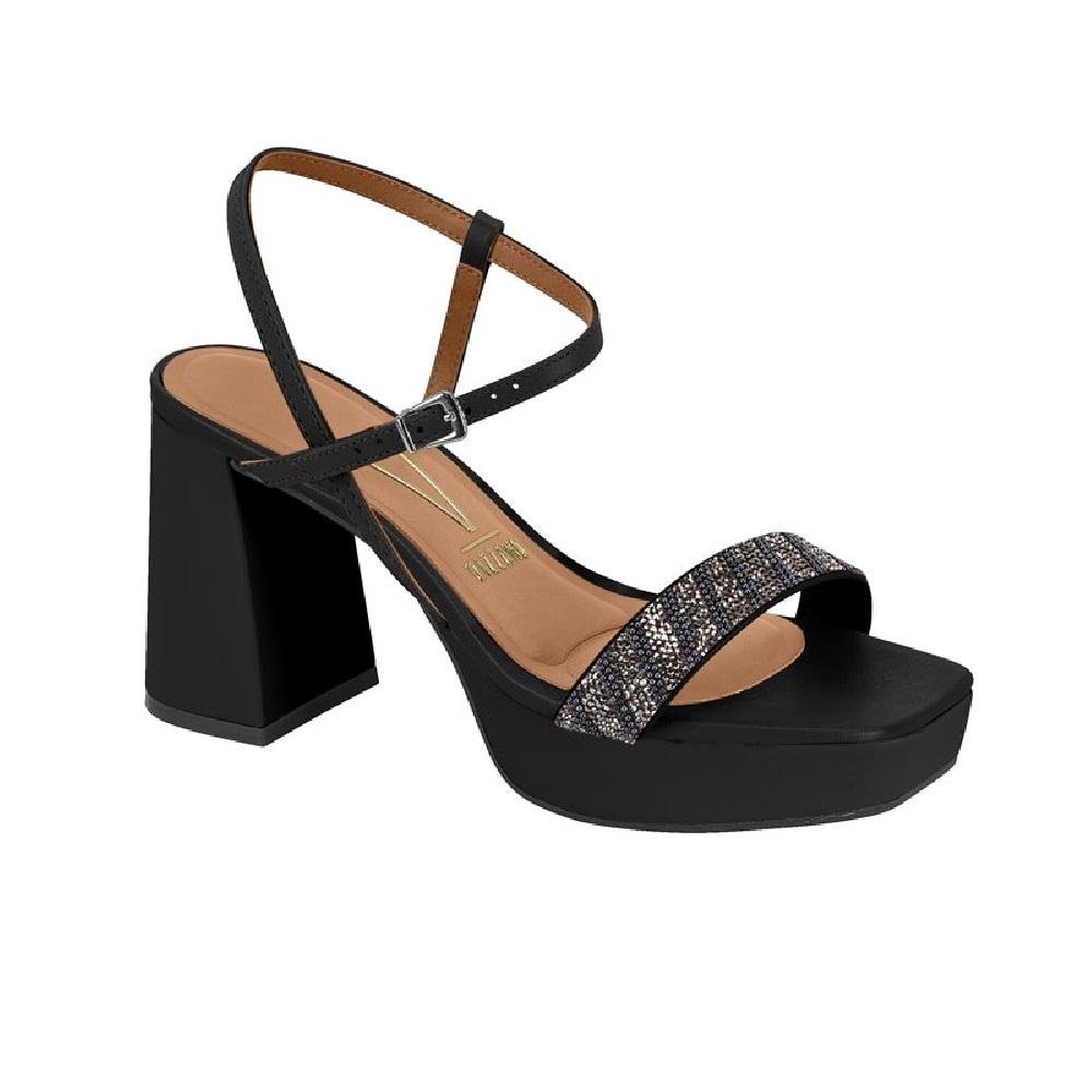 SANDALIA VIZZANO SALTO BLOCO REF 6472.215.30806 FEMININO Preto 3