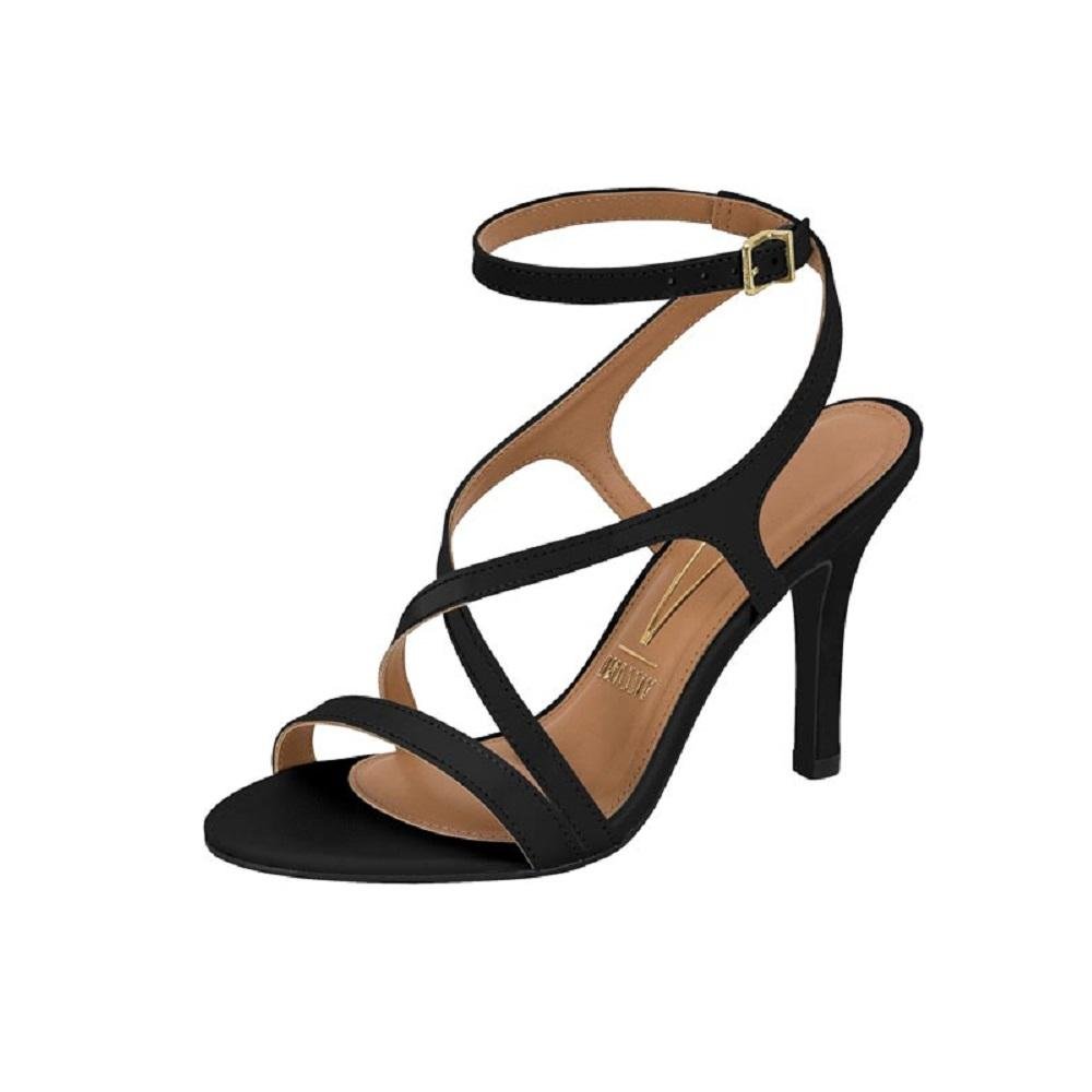 SANDALIA VIZZANO SOCIAL REF 6249.1016.7286 FEMININO Preto 2