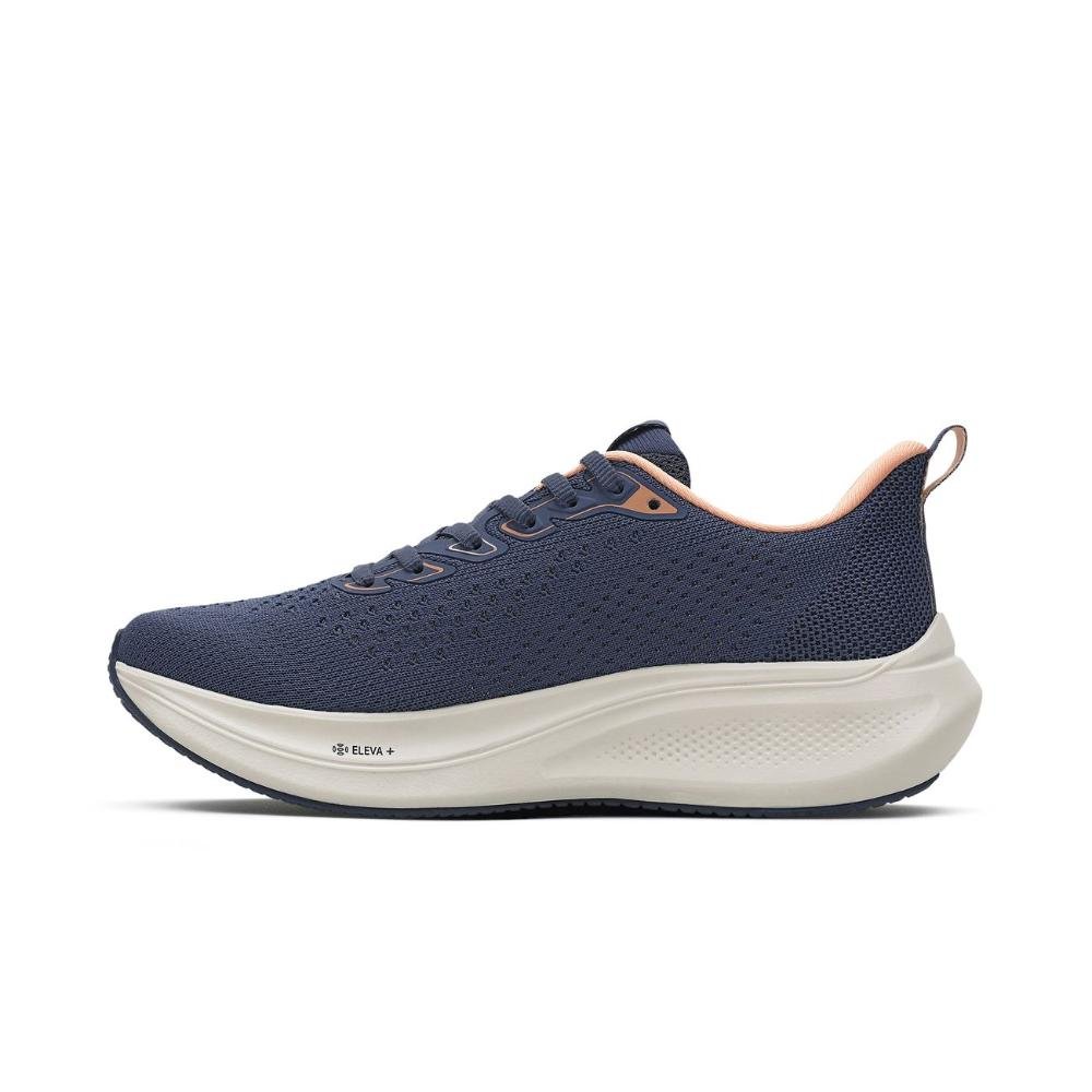TENIS OLYMPIKUS VOA 3 FEMININO Azul Marinho/Laranja 2