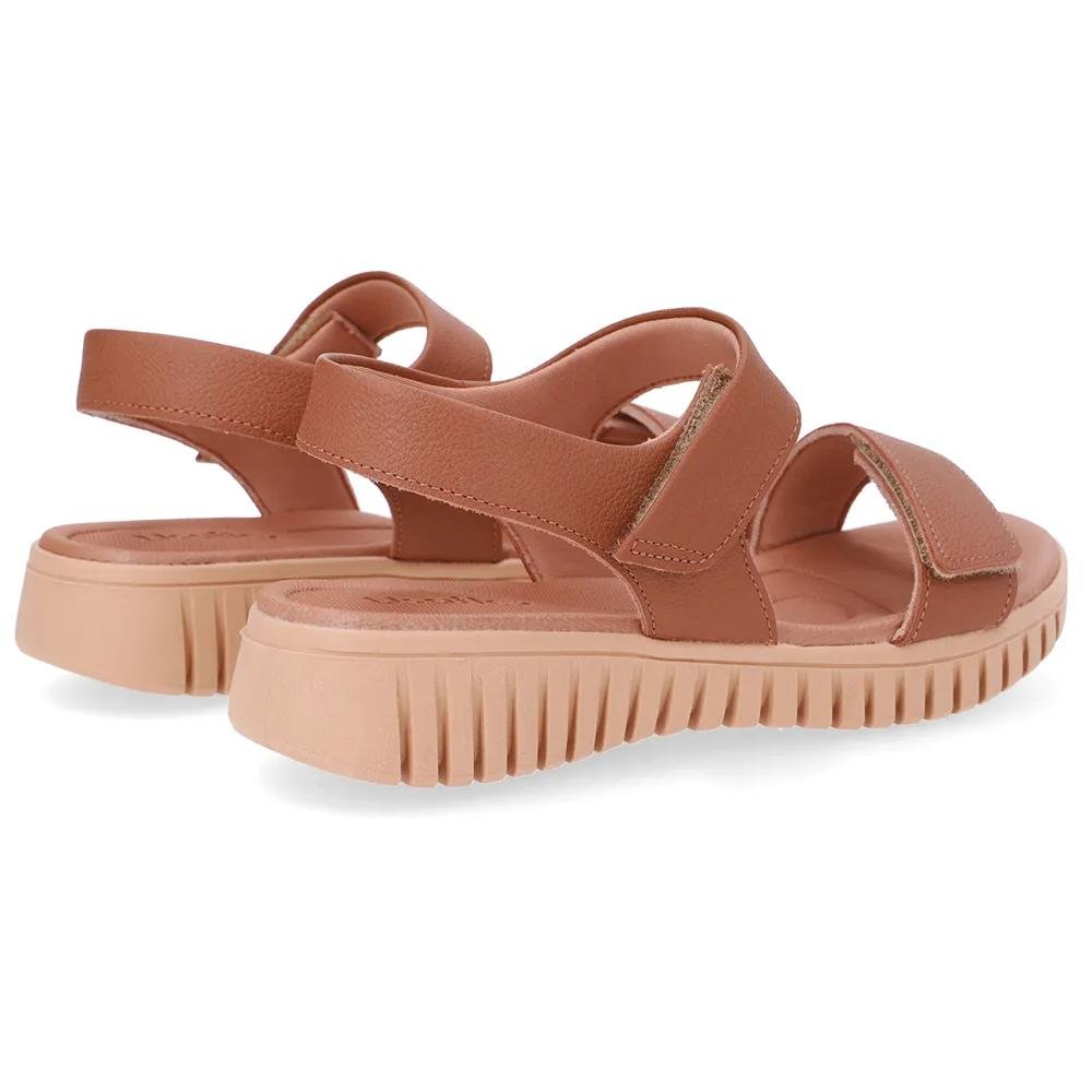 SANDALIA USAFLEX CASUAL EM COURO REF UD11007 FEMININO Marrom 2