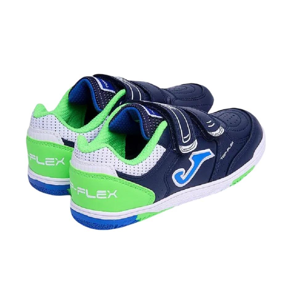 CHUTEIRA JOMA FUTSAL TOP FLEX JR REF TPJW25 MENINO Azul 4