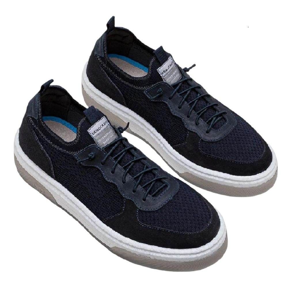 SAPATENIS DEMOCRATA BEAT PULSE KNIT REF 623102 MASCULINO Azul 2