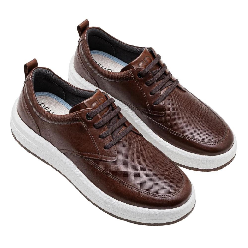 SAPATENIS DEMOCRATA DRAKE PULSE REF 600103 MASCULINO Marrom 2