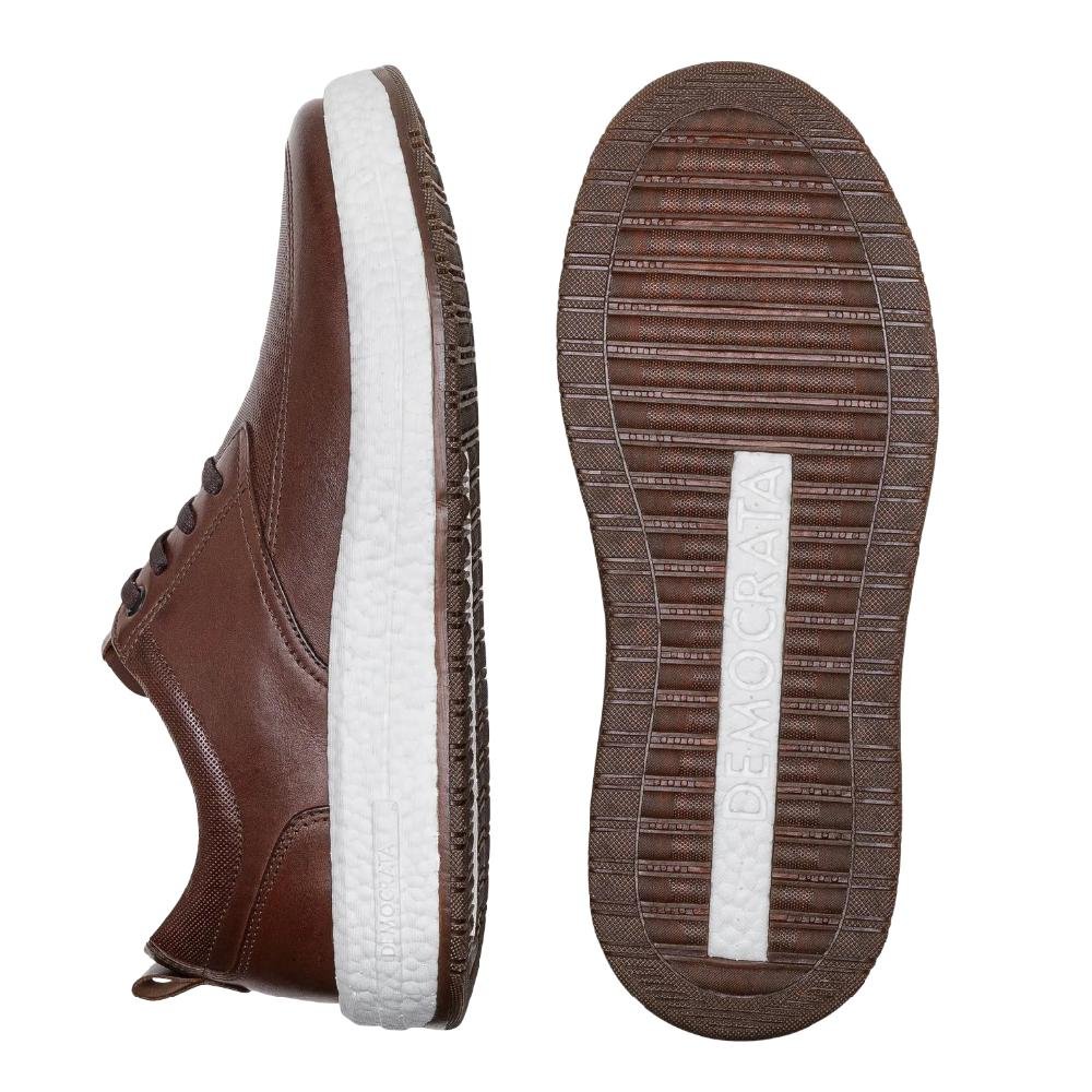 SAPATENIS DEMOCRATA DRAKE PULSE REF 600103 MASCULINO Marrom 4