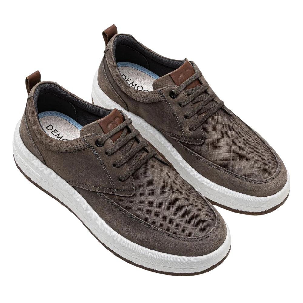 SAPATENIS DEMOCRATA DRAKE PULSE REF 600103 MASCULINO Taupe 2
