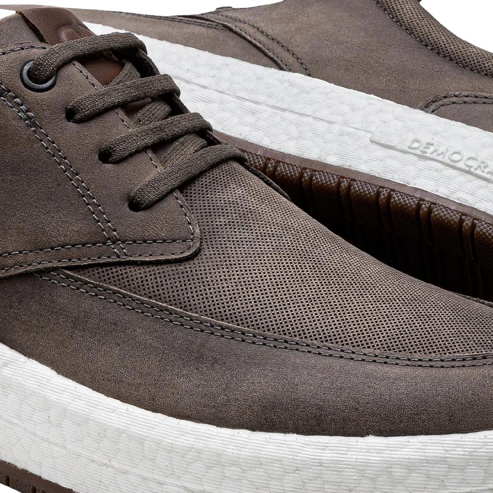 SAPATENIS DEMOCRATA DRAKE PULSE REF 600103 MASCULINO Taupe 3