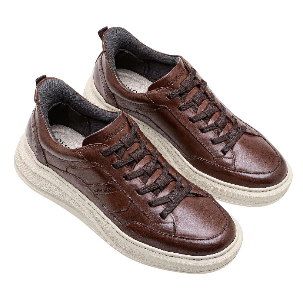 SAPATENIS DEMOCRATA PACE CALCE FÁCIL  REF 653101 MASCULINO Marrom 2