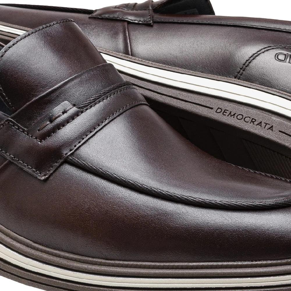 SAPATO DEMOCRATA DUNE HI-SOFT REF 298203 MASCULINO Marrom 3