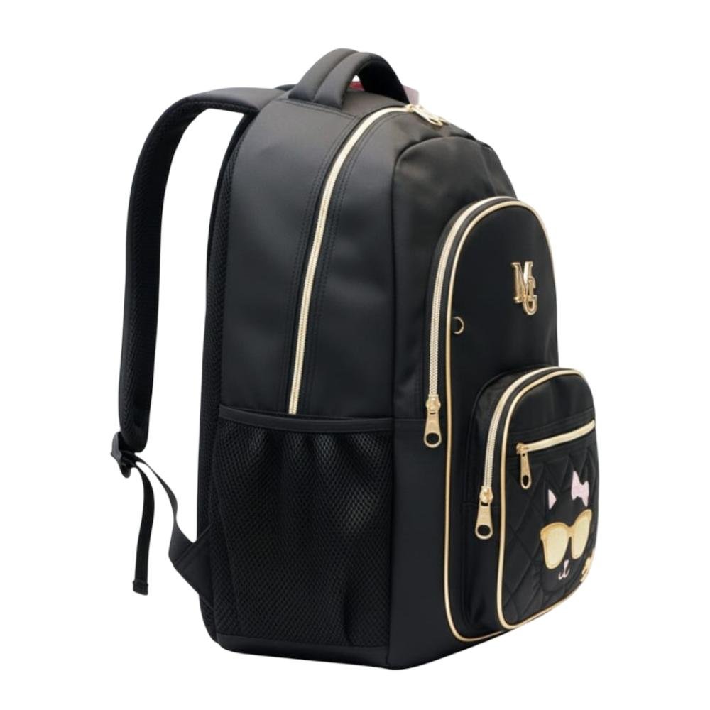 MOCHILA MIA GLAM ESCOLAR REF M26005PT Preto 2