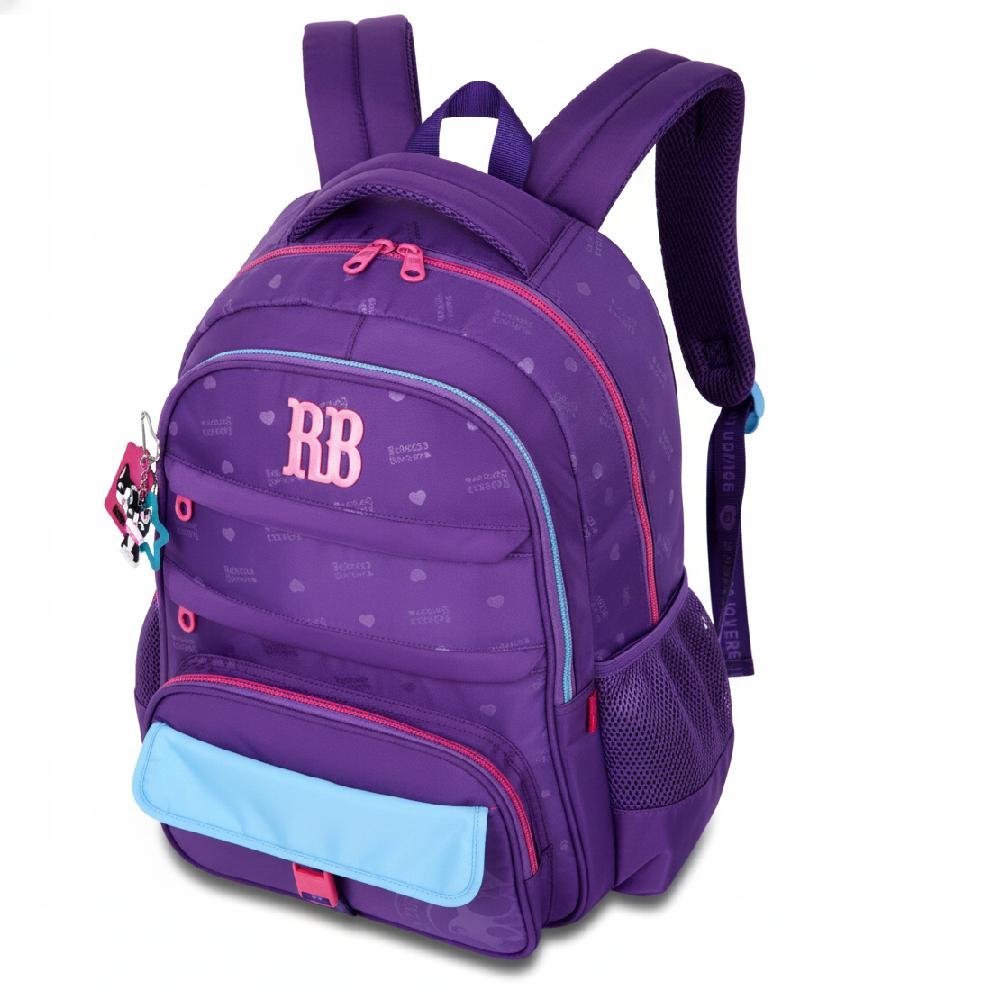 MOCHILA REBECCA BONBON DE COSTAS 17,5" REF RB26224 Roxo 3