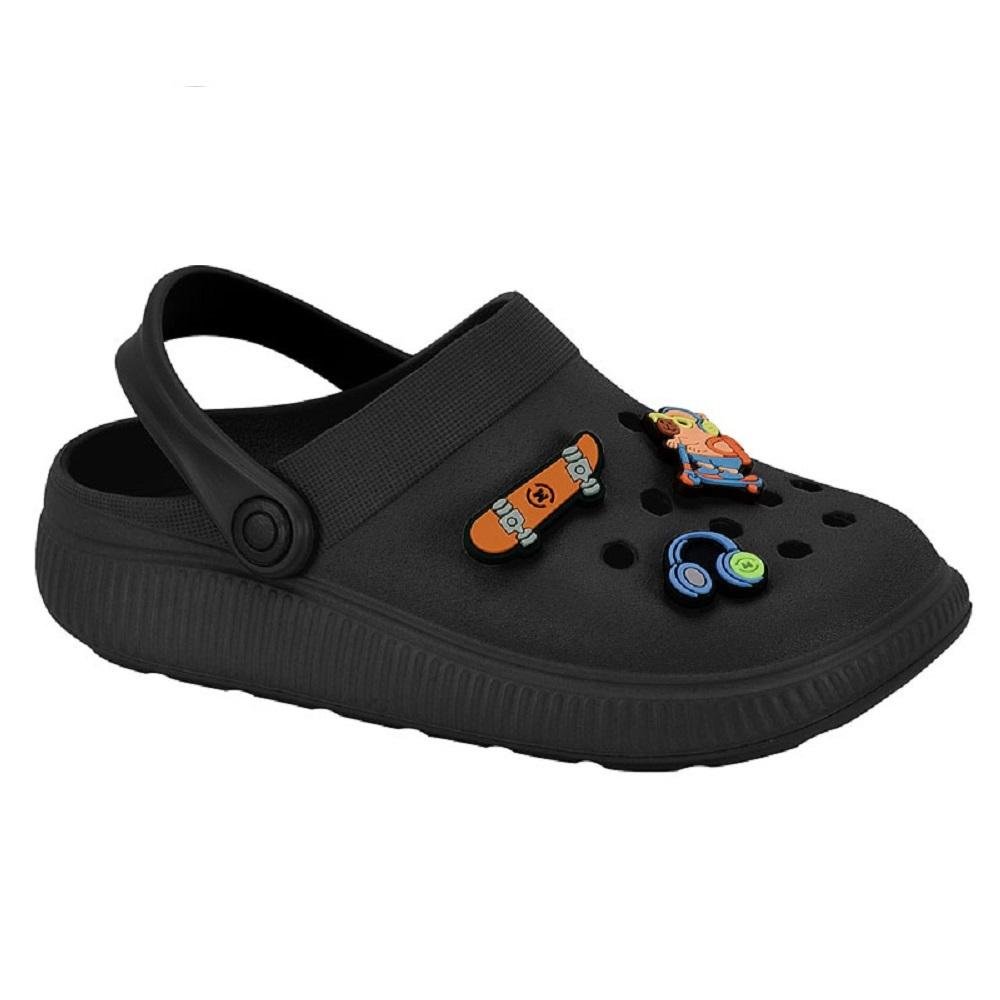CLOG MOLEKINHO CALCE FÁCIL REF 2874.103.30598 MENINO Preto 3
