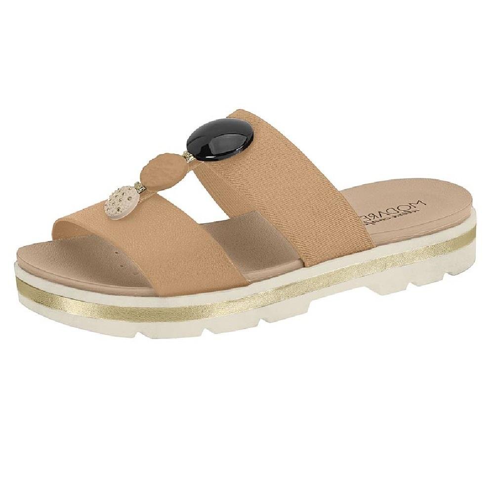 SANDALIA MODARE ULTRACONFORTO REF 713213826543 FEMININO Bege 2