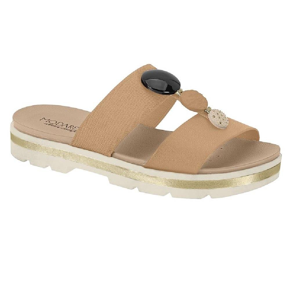 SANDALIA MODARE ULTRACONFORTO REF 713213826543 FEMININO Bege 3