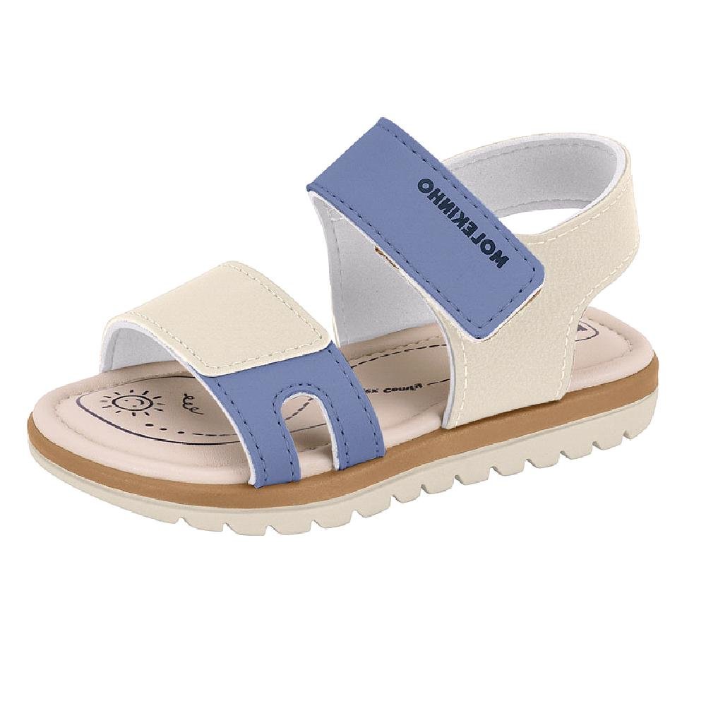 SANDALIA MOLEKINHO NAPA FLOTER REF 2650.203.13958 MENINO Branco 4