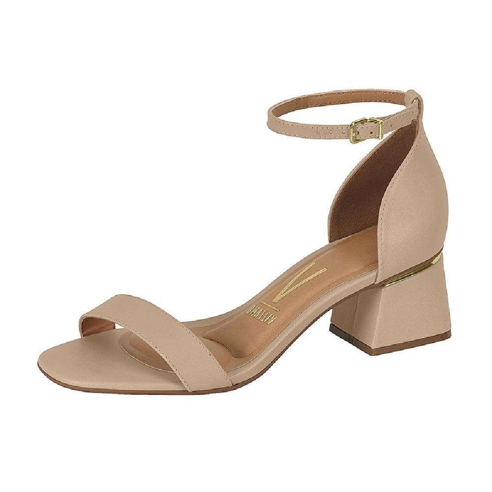 SANDALIA VIZZANO SALTO BLOCO REF 6428.104.7286 FEMININO Bege 2