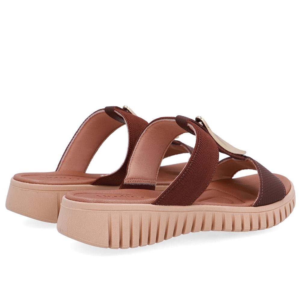 TAMANCO USAFLEX COURO CASUAL REF UD11003 FEMININO Marrom 3