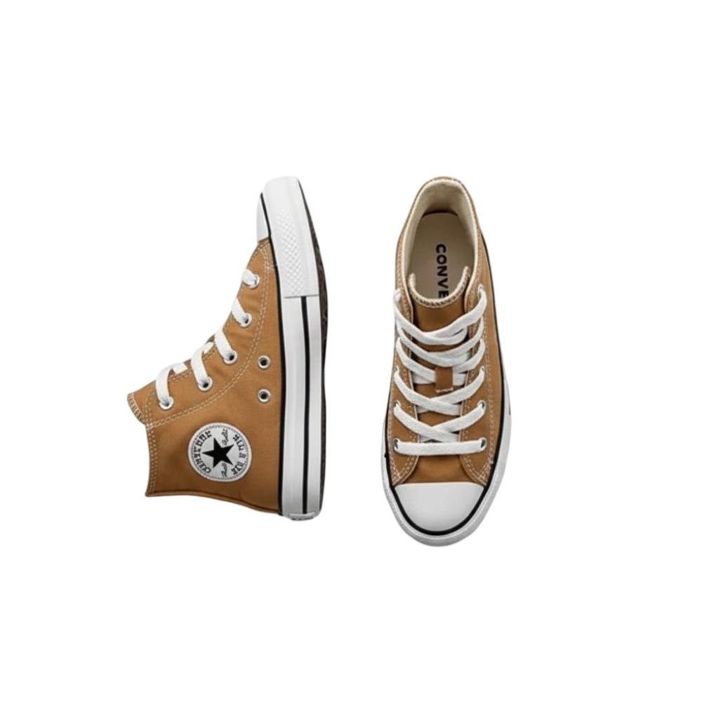 TENIS ALL STAR CHUCK TAYLOR CANO ALTO REF CK04280061 Bege 4