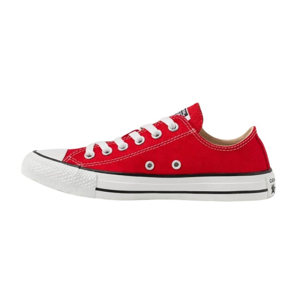 TENIS ALL STAR CHUCK TAYLOR CANO BAIXO REF CT000100 Vermelho 2