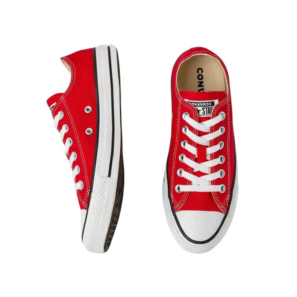 TENIS ALL STAR CHUCK TAYLOR CANO BAIXO REF CT000100 Vermelho 3
