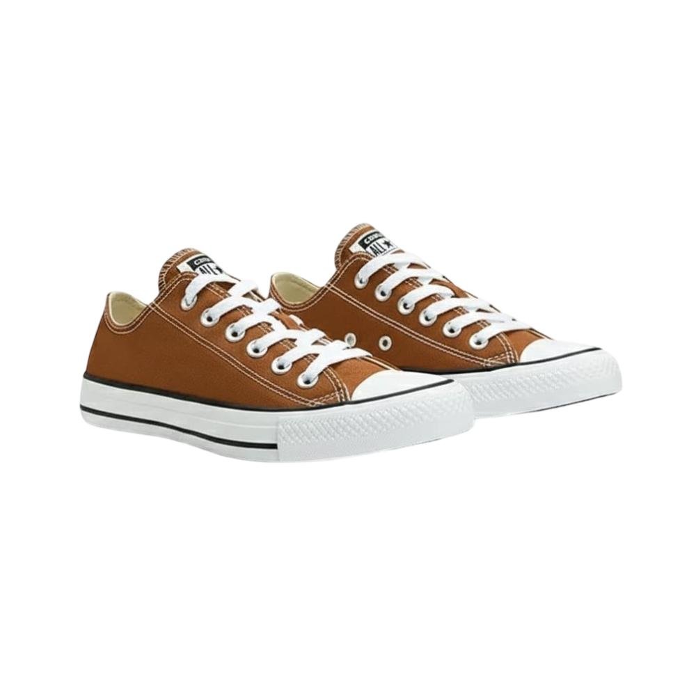 TENIS ALL STAR CHUCK TAYLOR CANO BAIXO REF CT04200090 Marrom 3