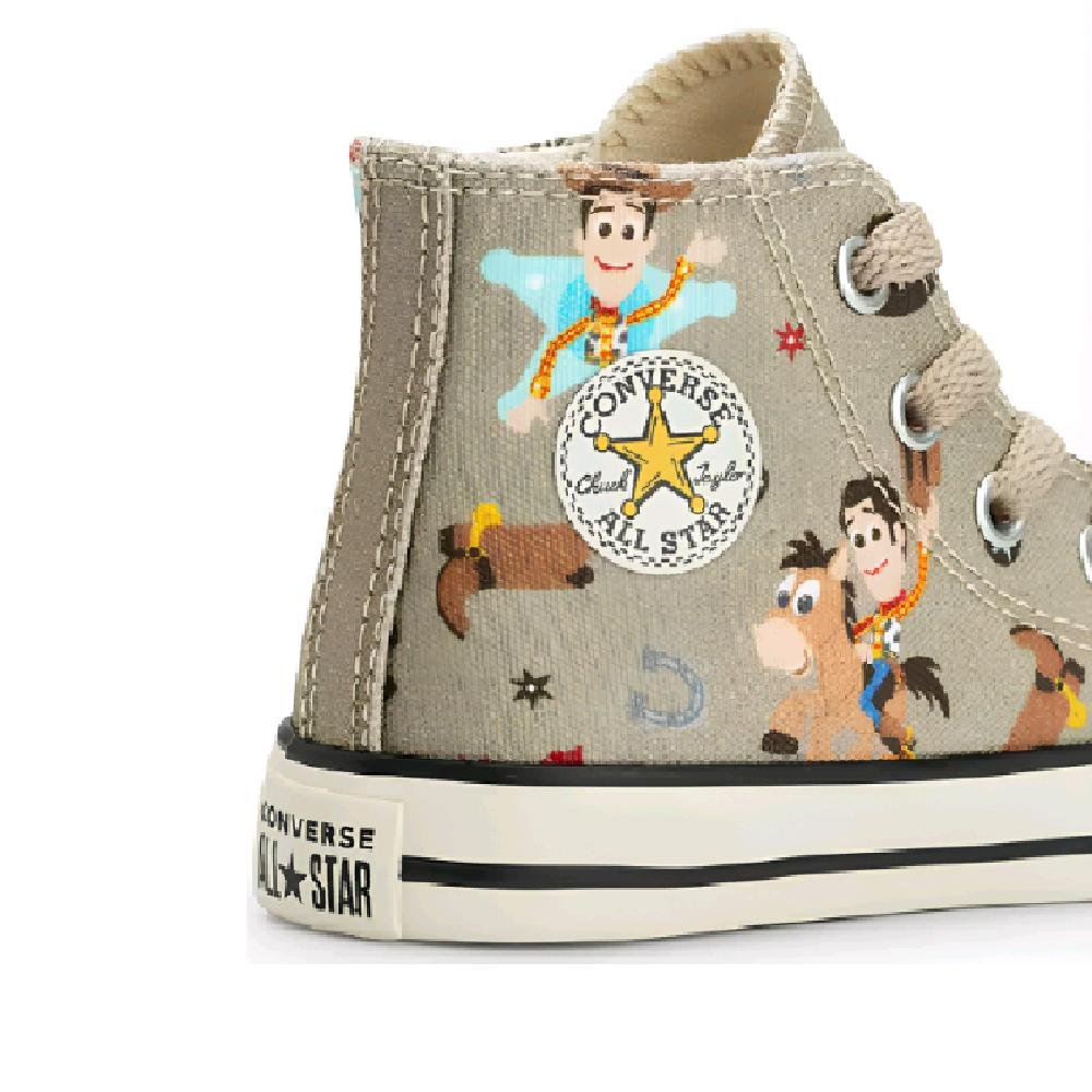 TENIS ALL STAR CHUCK TAYLOR SIDE ZIPE REF CK1547 UNISSEX Cinza 3