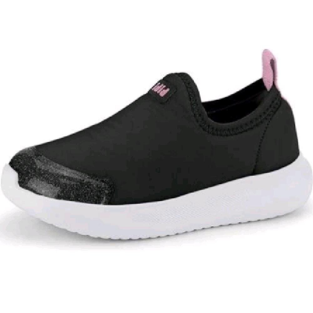 TENIS BIBI FLASH LYCRA CALCE FÁCIL REF 1232220 MENINA Preto 4
