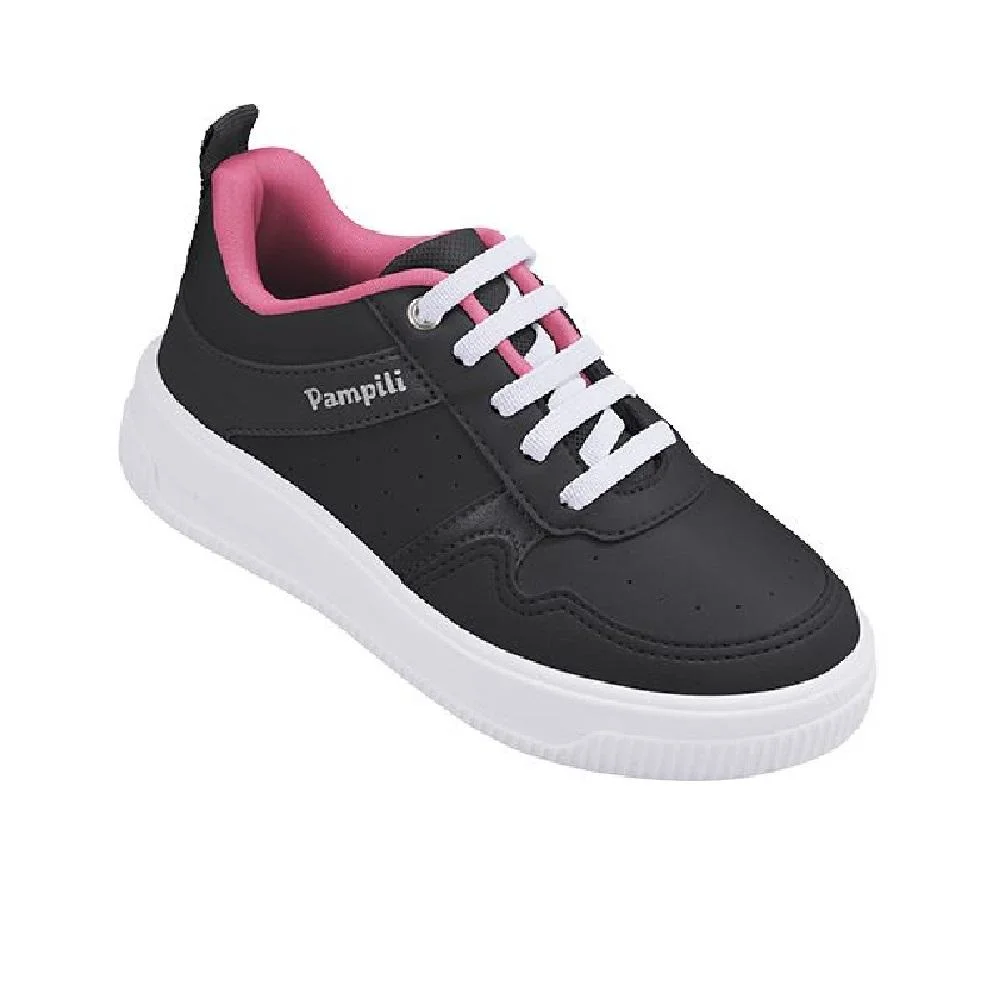 TENIS PAMPILI UP CASUAL REF 738027000 INFANTIL Preto 3