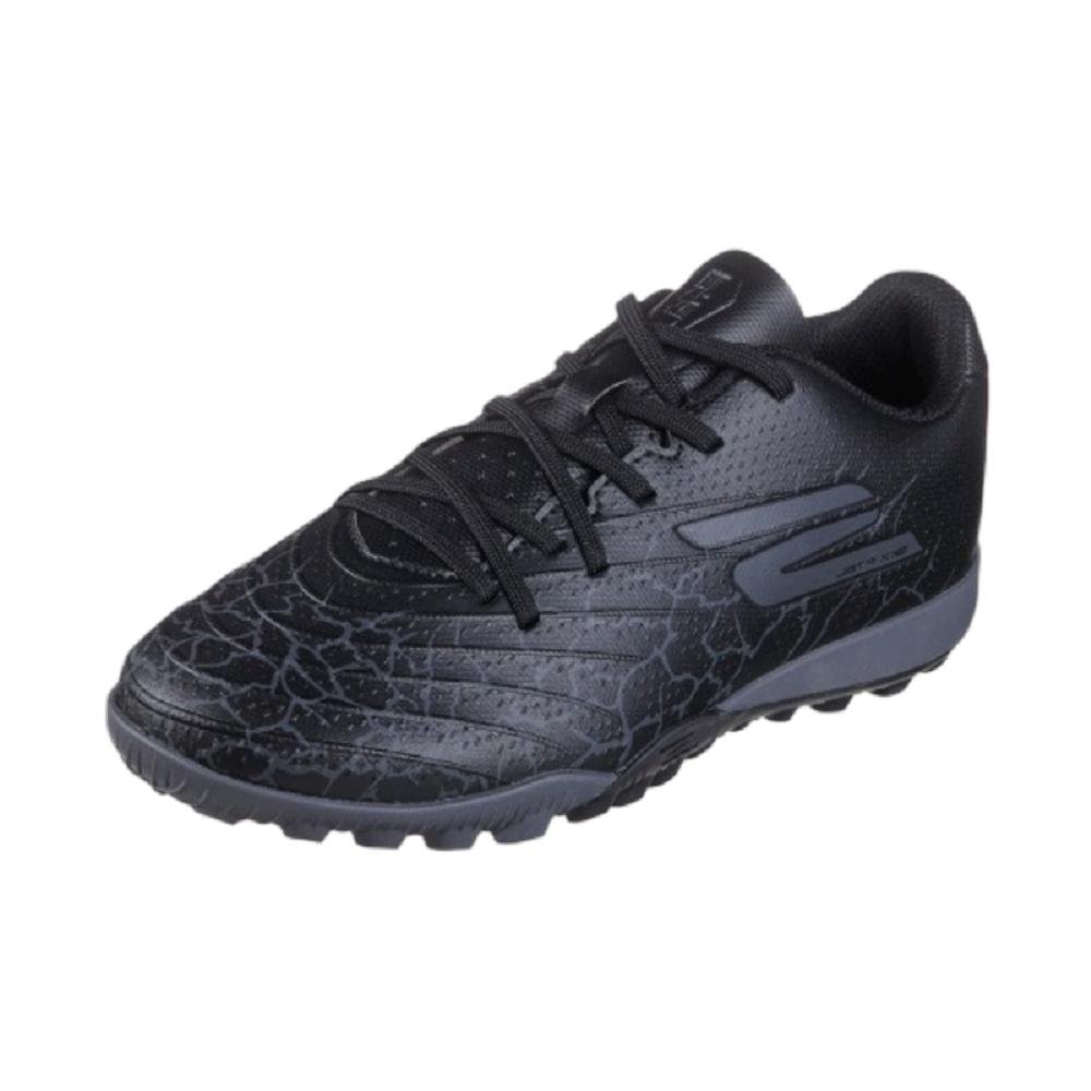 CHUTEIRA SKECHERS SOCIETY YOUTH TF JR MENINO Preto 2