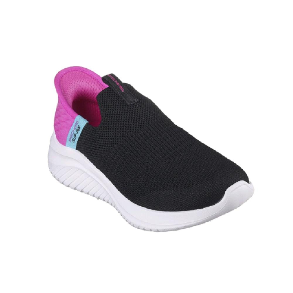 TENIS SKECHERS ULTRA FLEX 3.0 FRESH TIME MENINA Preto 3