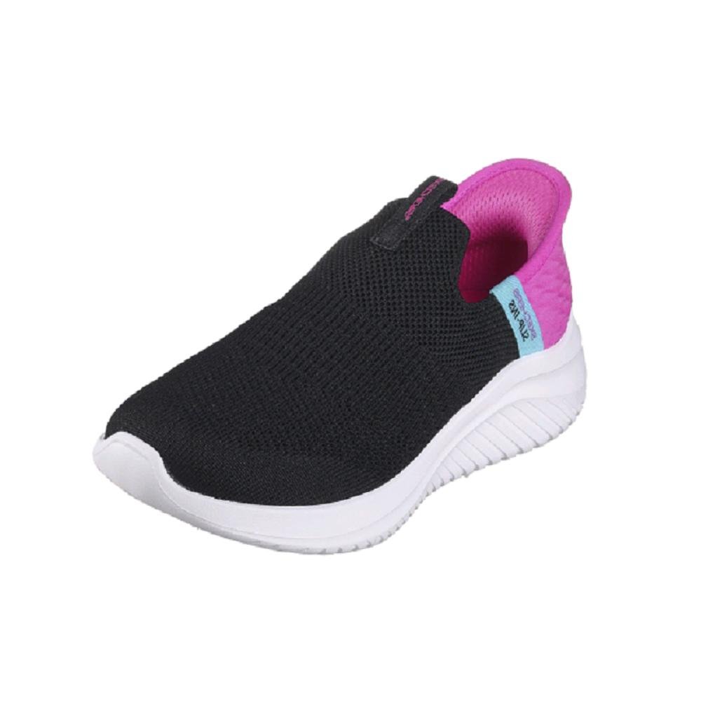 TENIS SKECHERS ULTRA FLEX 3.0 FRESH TIME MENINA Preto 4