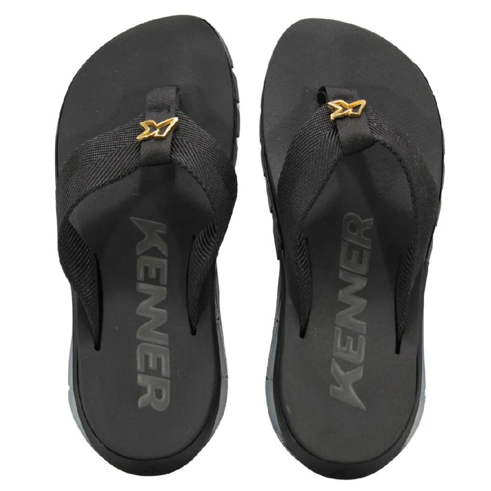 CHINELO KENNER ORAK POLIESTER REF 1901022100-1 MASCULINO Preto 4