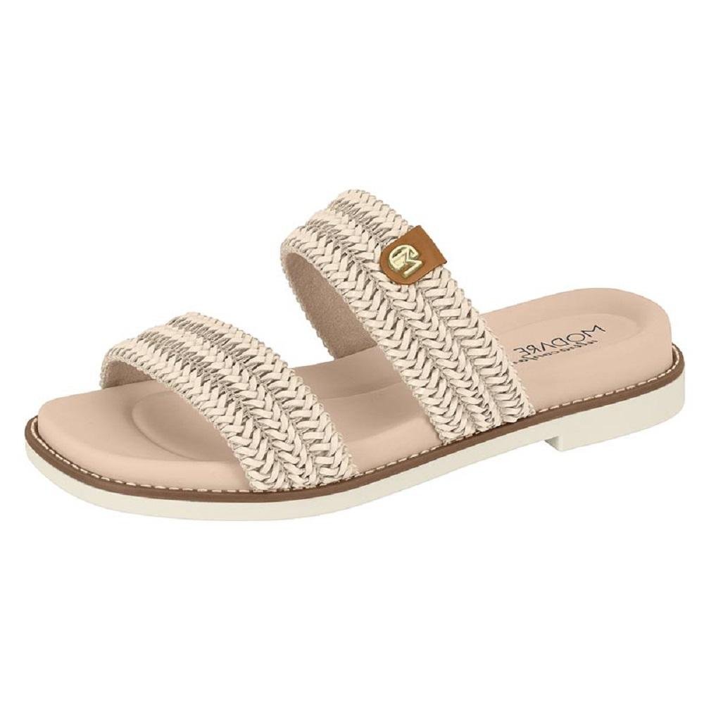 SANDALIA MODARE CASUAL REF 7205.103.27337 FEMININO Bege 2