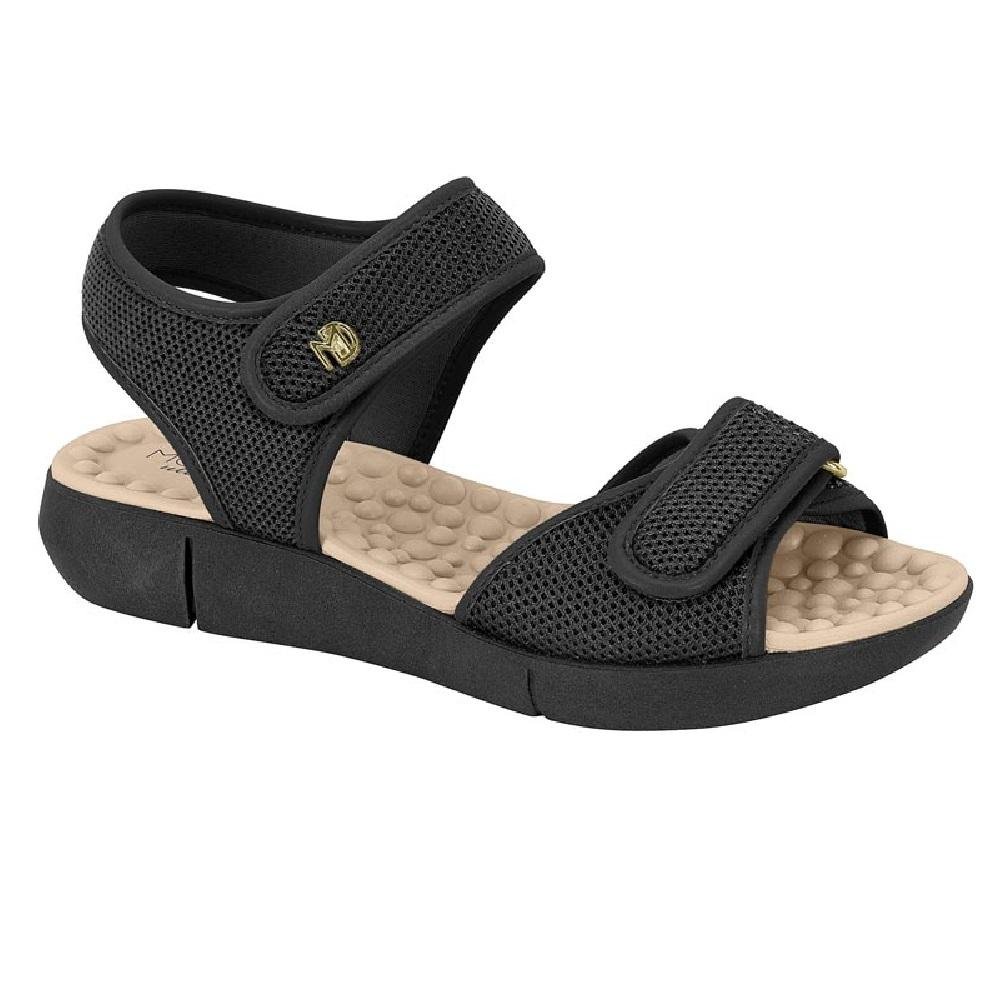 SANDALIA MODARE ORTOPÉDICA REF 7142.118.30663 FEMININO Preto 3